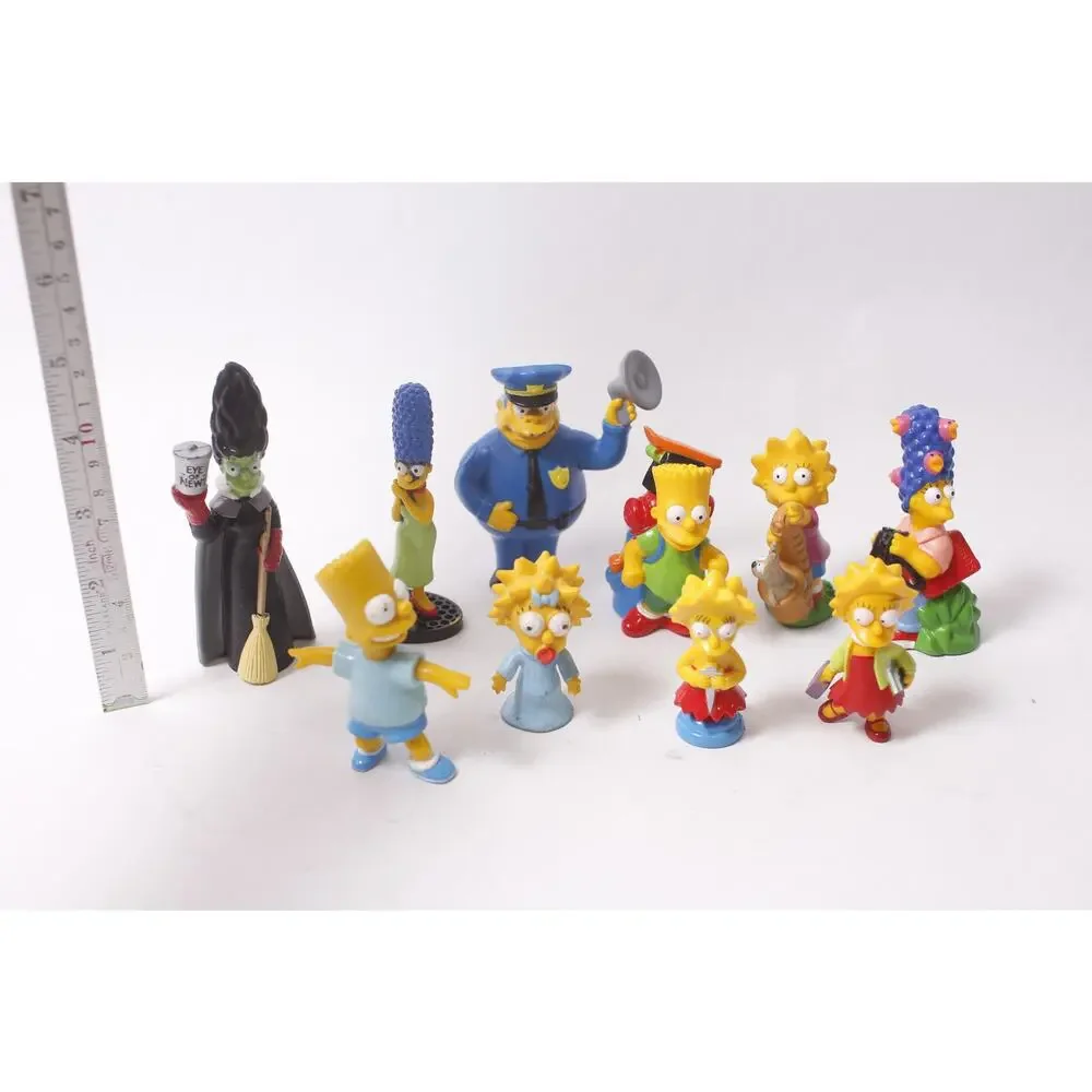 1990 Burger King The Simpsons Vintage Toy Figures Lot ~ 260212-WH 967